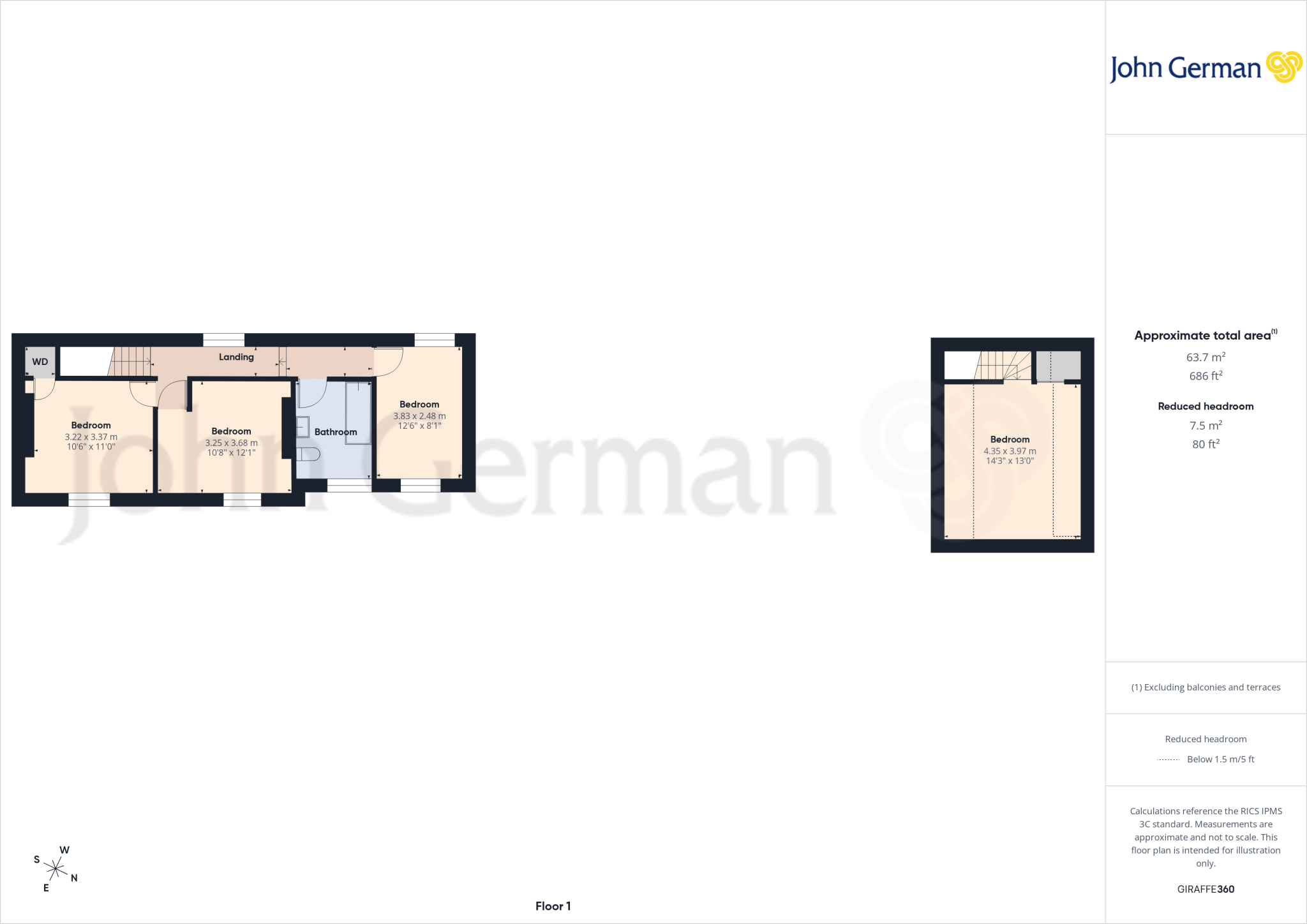 Saltersford Lane, Alton floorplan