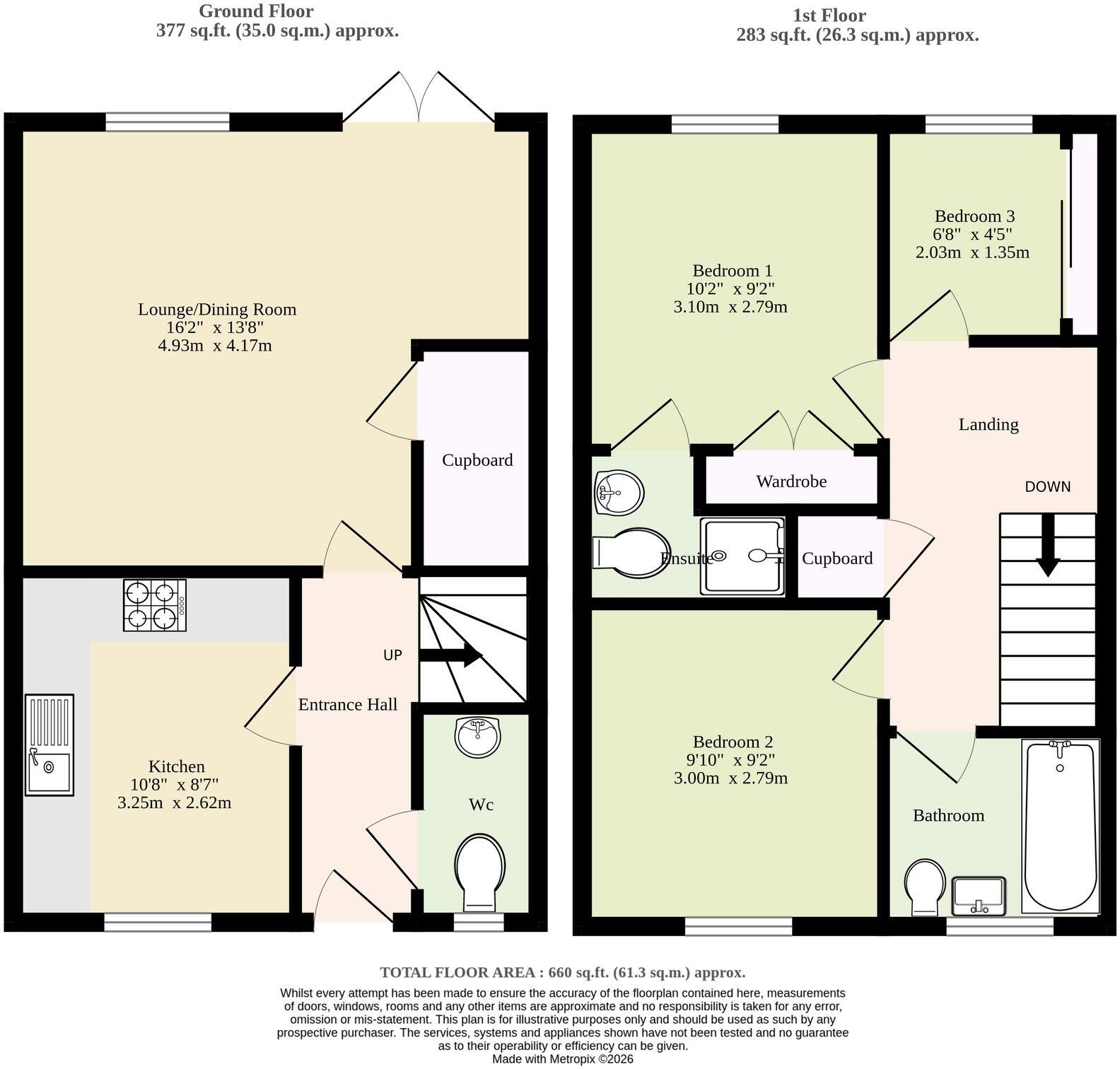 Redpoll Road, Costessey, NR8 floorplan