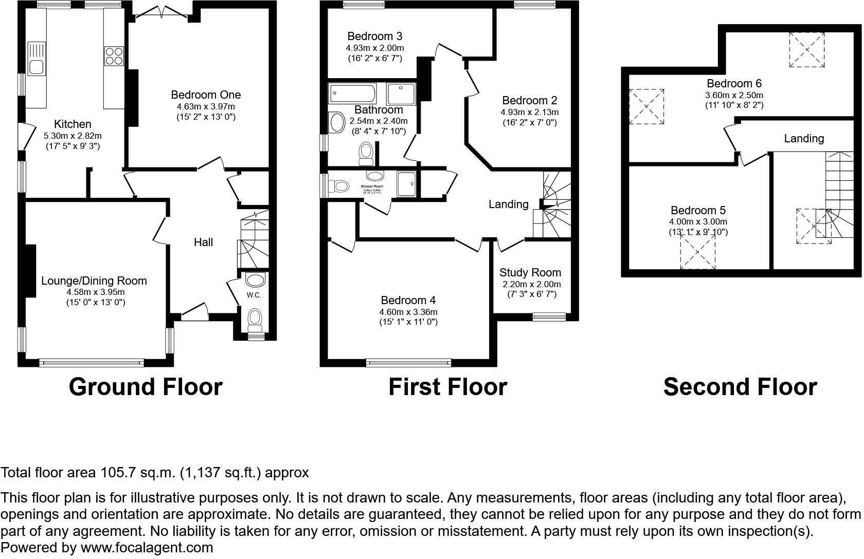 Grove Road, Loughborough, Leicestershire, LE11 floorplan