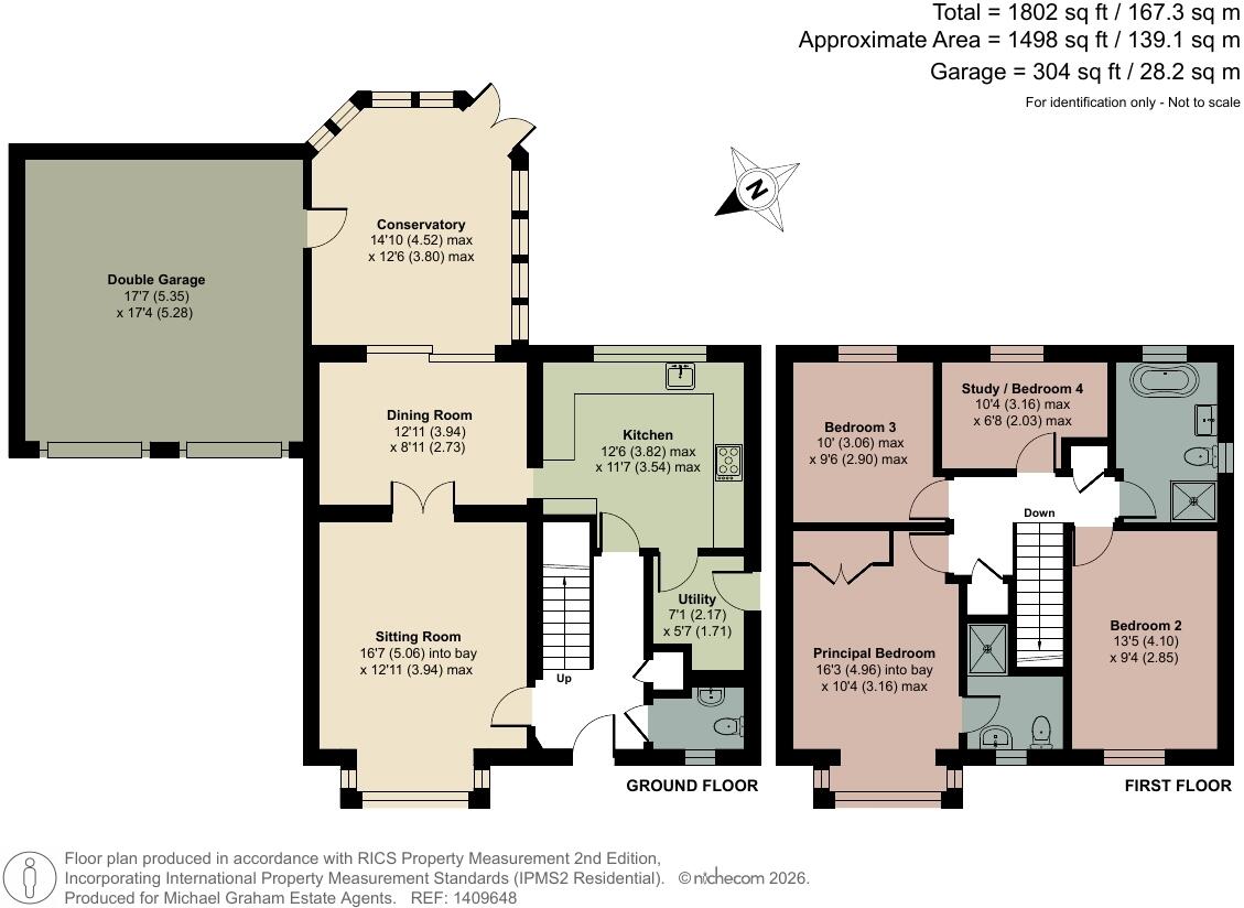 Bridlington Crescent, Monkston, Milton Keynes, Buckinghamshire, MK10 floorplan