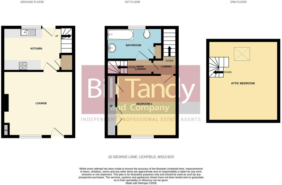 George Lane, Lichfield, WS13 floorplan
