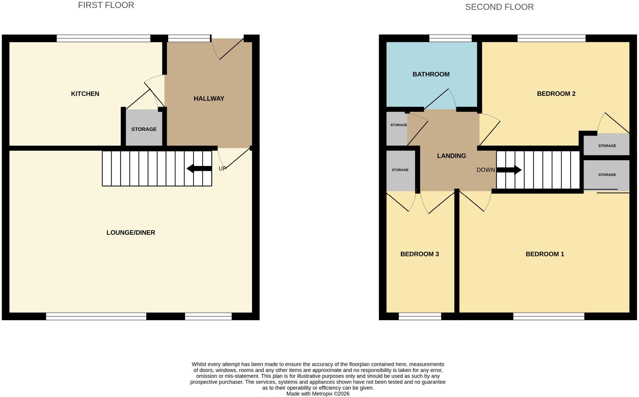 North Road, Great Clacton floorplan
