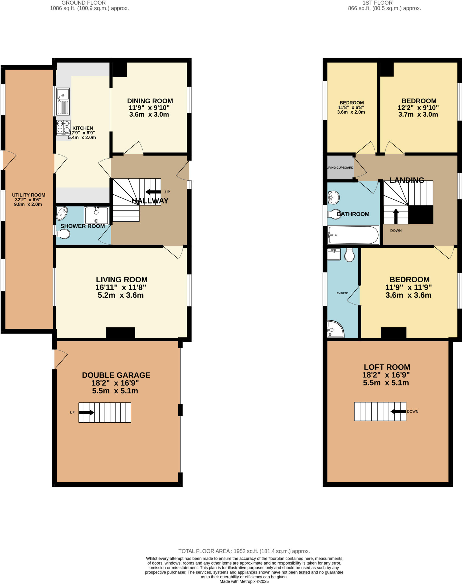 Bridgetown, Dulverton, Somerset, TA22 floorplan