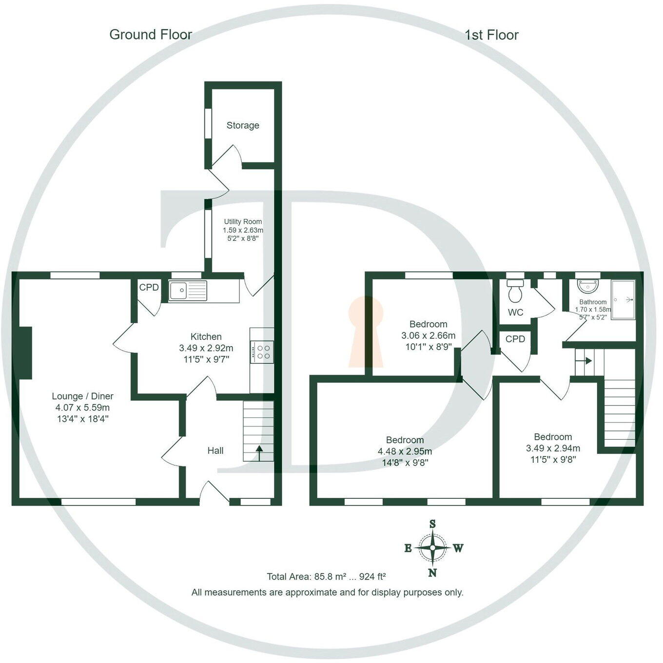 Malvern Avenue, Ellesmere Port, CH65 floorplan