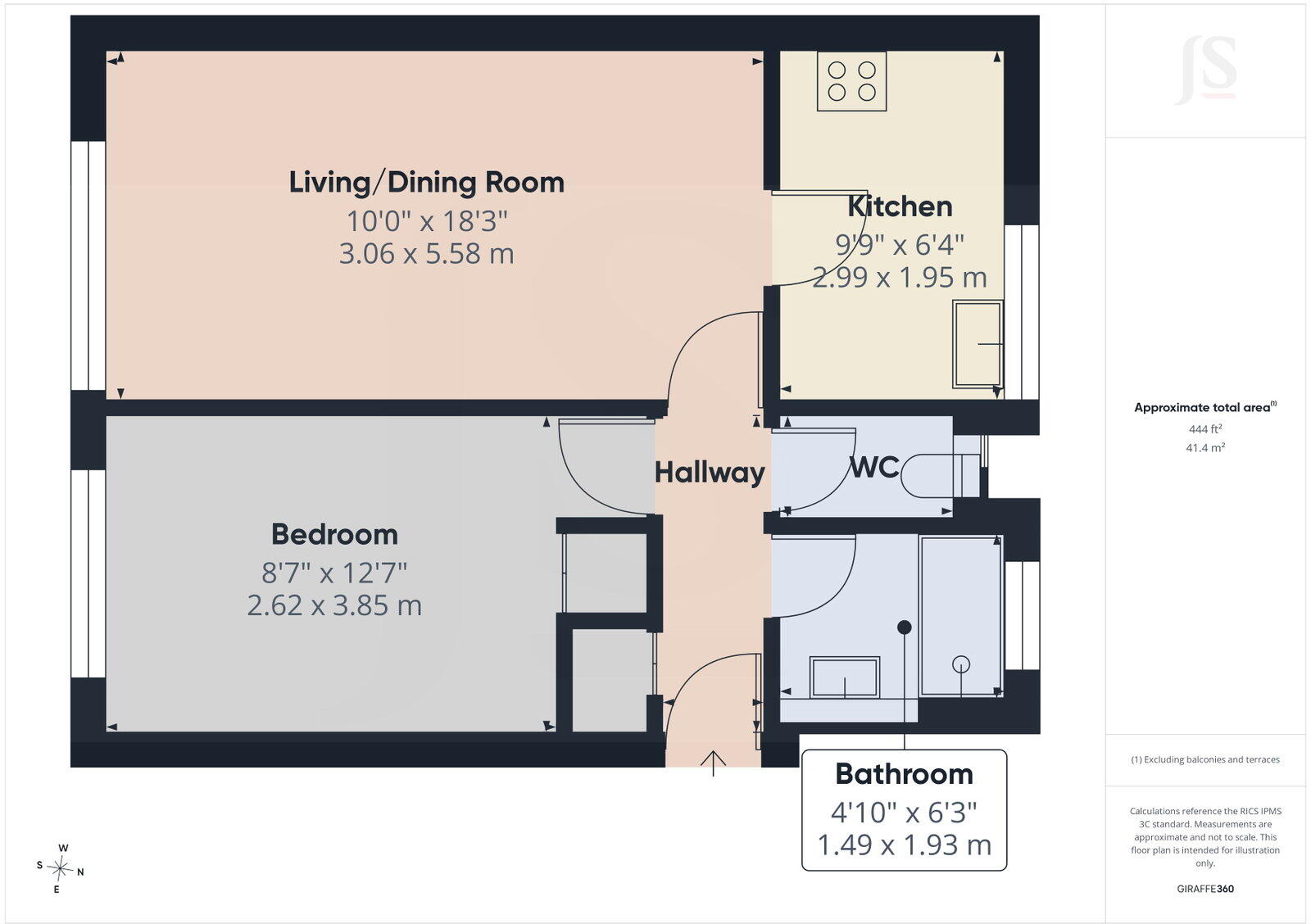 Wadhurst Court, Downview Road, Worthing, BN11 floorplan
