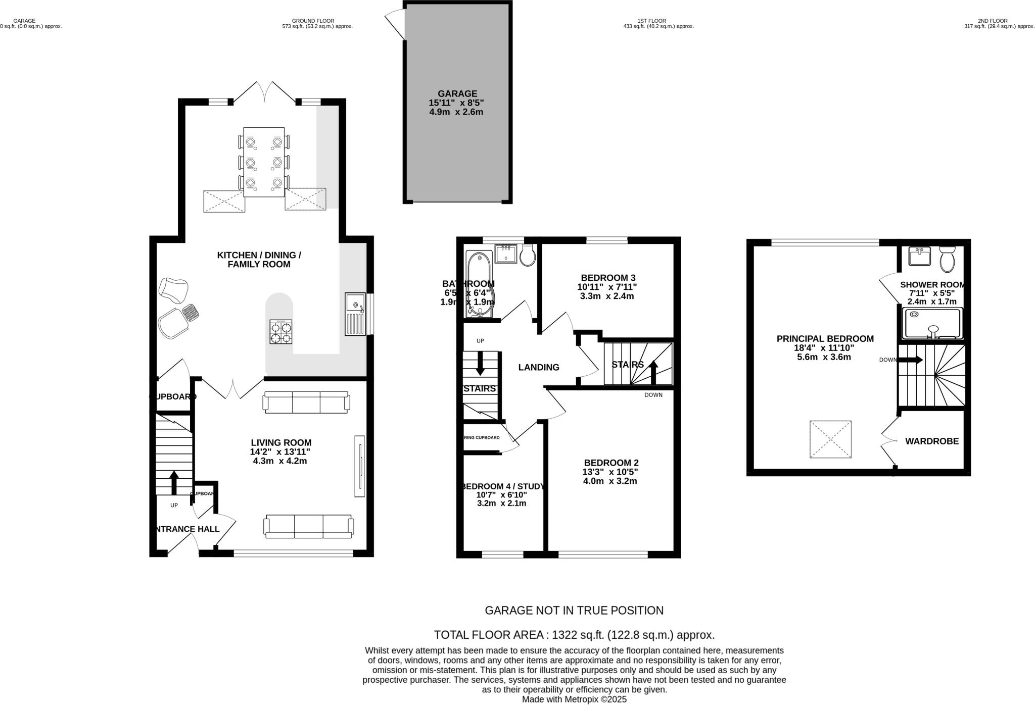Orchard Road, Burgess Hill, West Sussex, RH15 floorplan