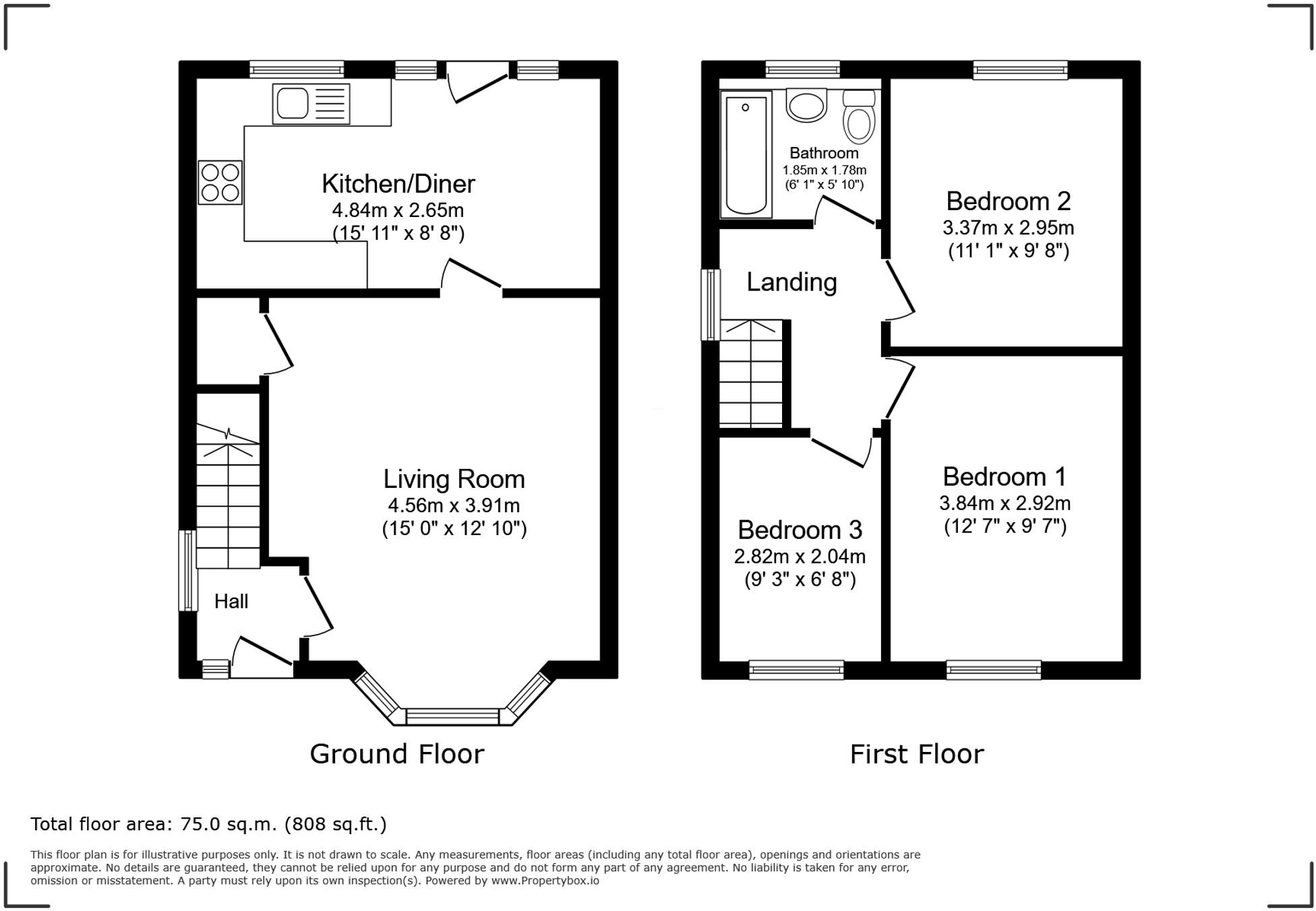 Harington Drive, Stoke-On-Trent, ST3 floorplan