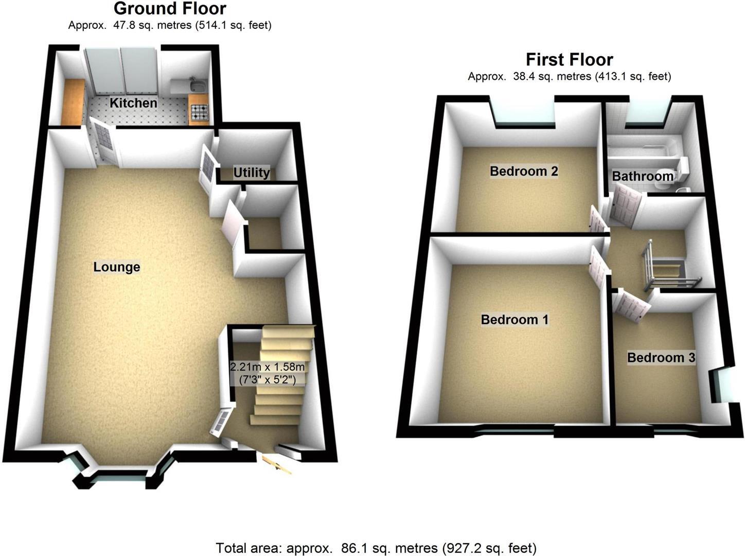 Alexandra Road, Frome floorplan