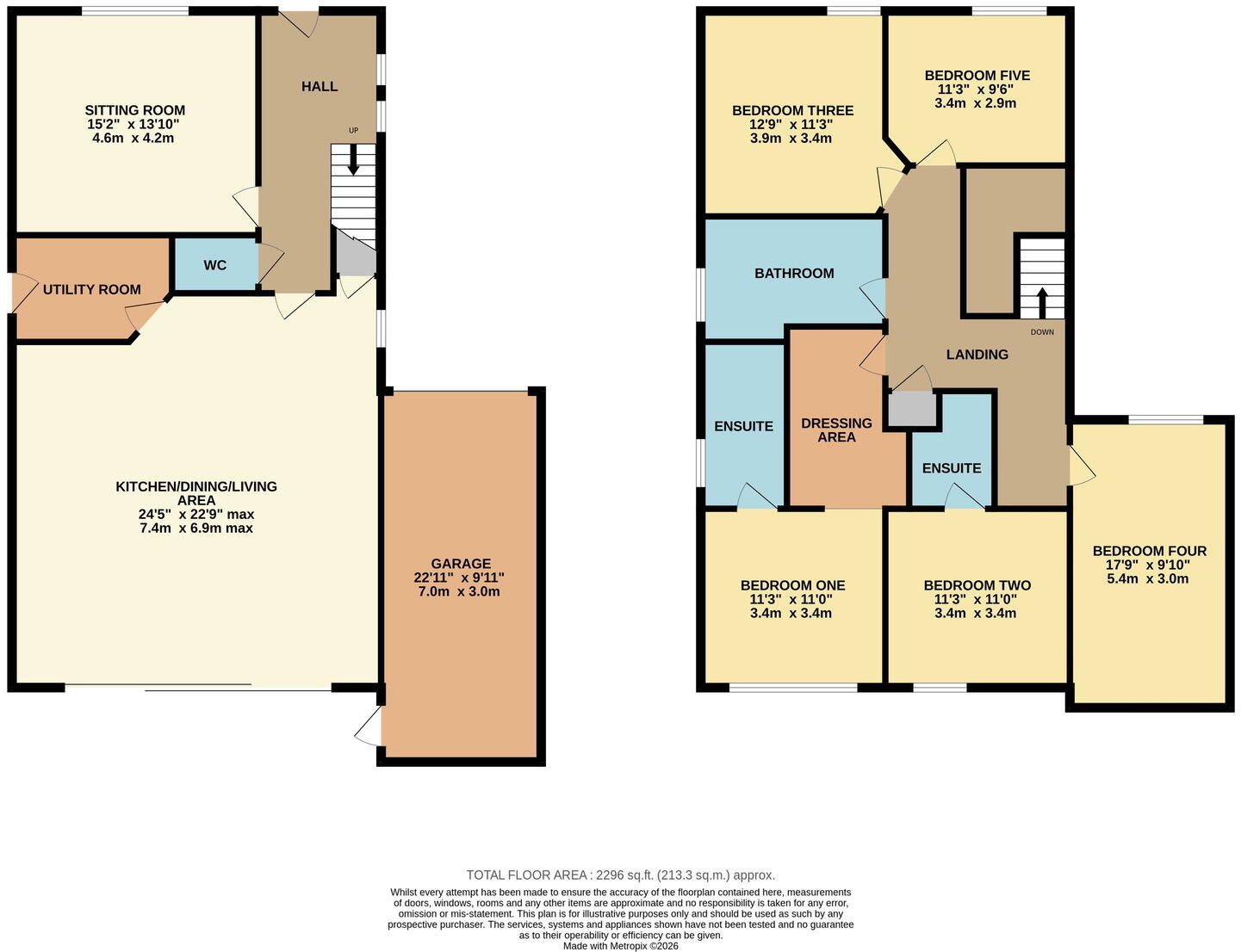 Plot 12 Woodhouse Meadows floorplan