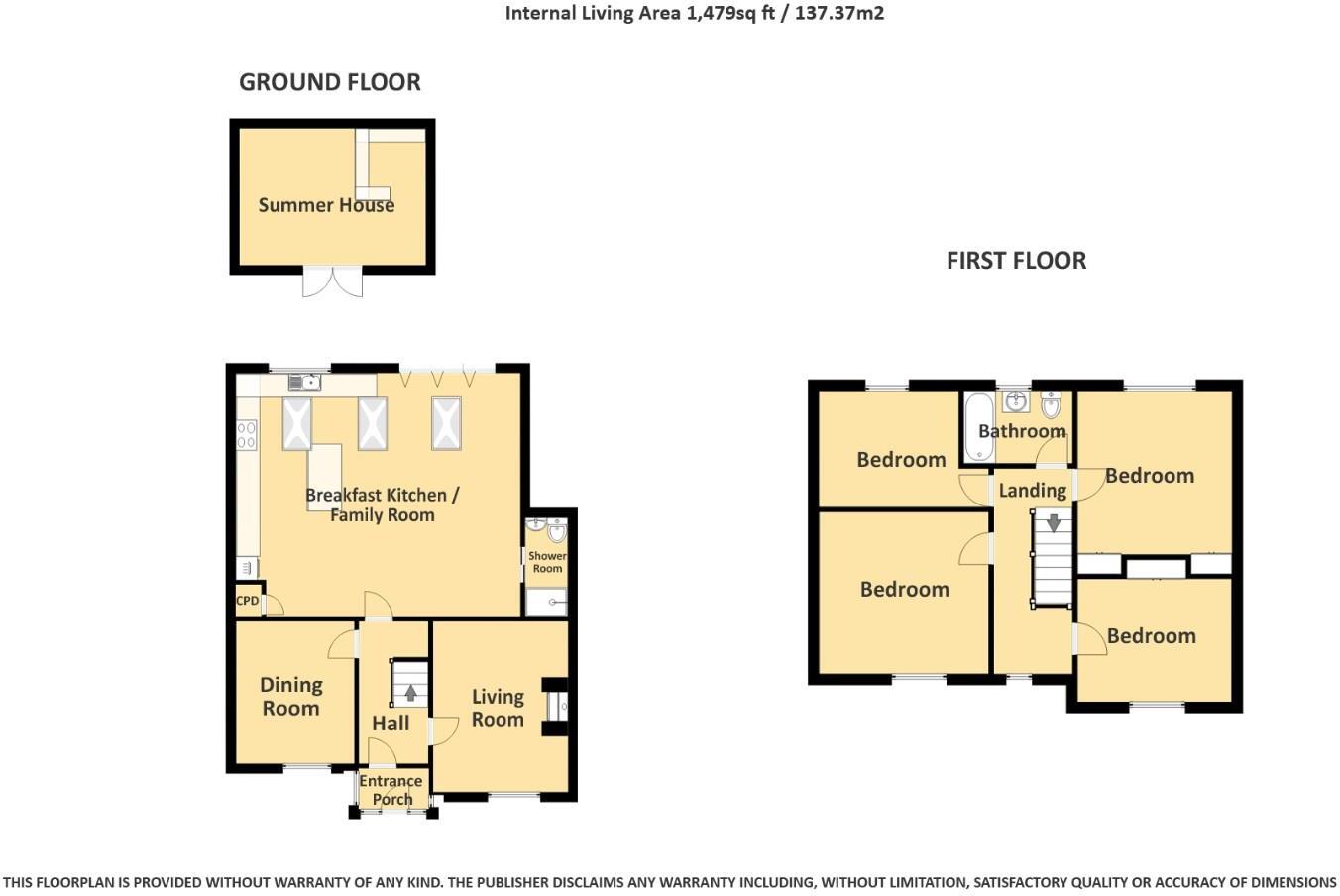 Queensway, Royal Leamington Spa floorplan