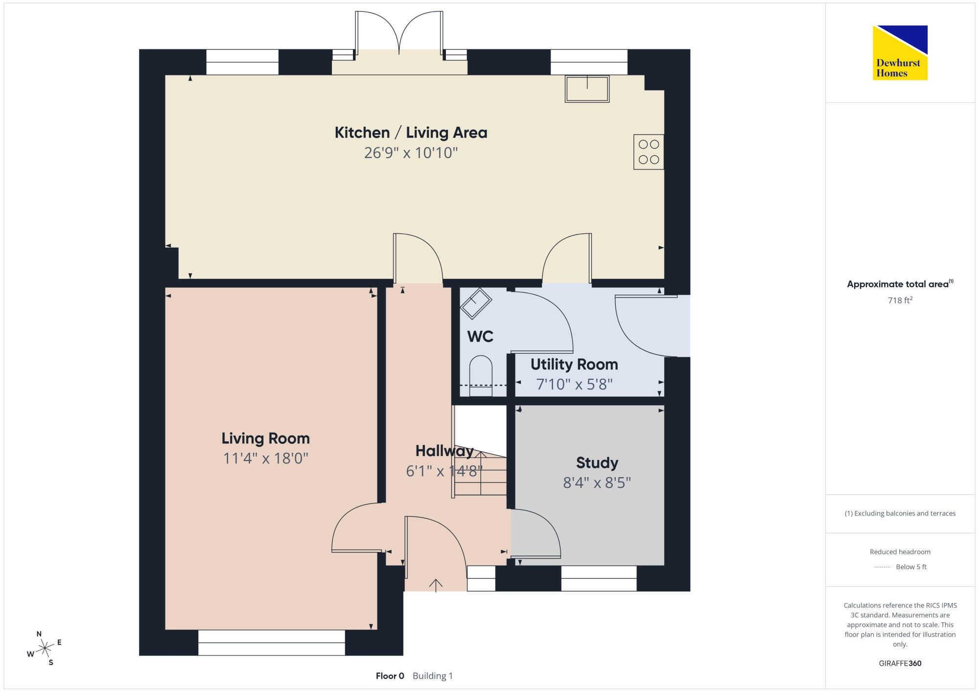 The Ridings,  Longridge, PR3 floorplan