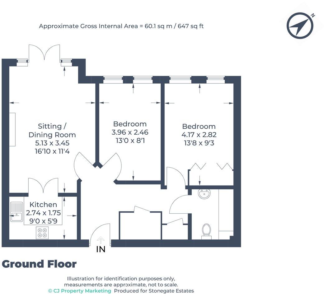 Bedford Road, Hitchin, SG5 floorplan
