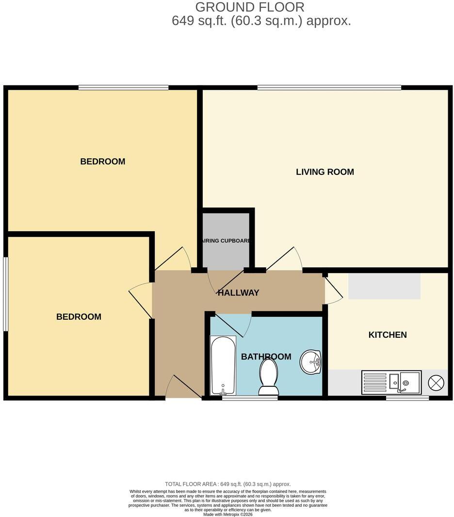 Kennedy Crescent, LOWER GORNAL, DY3 2JG floorplan