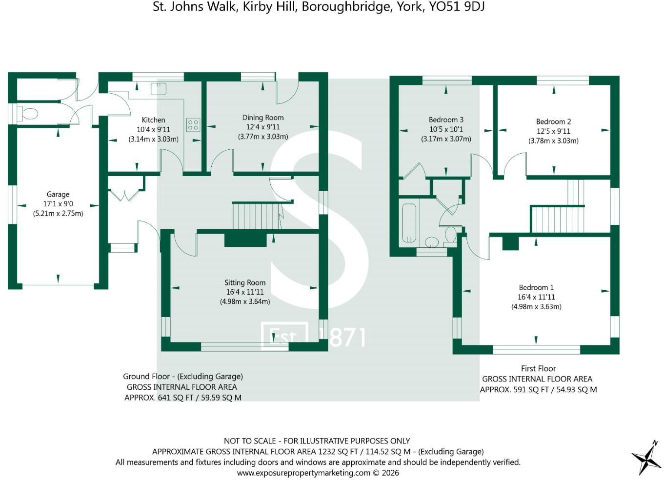St. Johns Walk, Kirby Hill, Boroughbridge floorplan