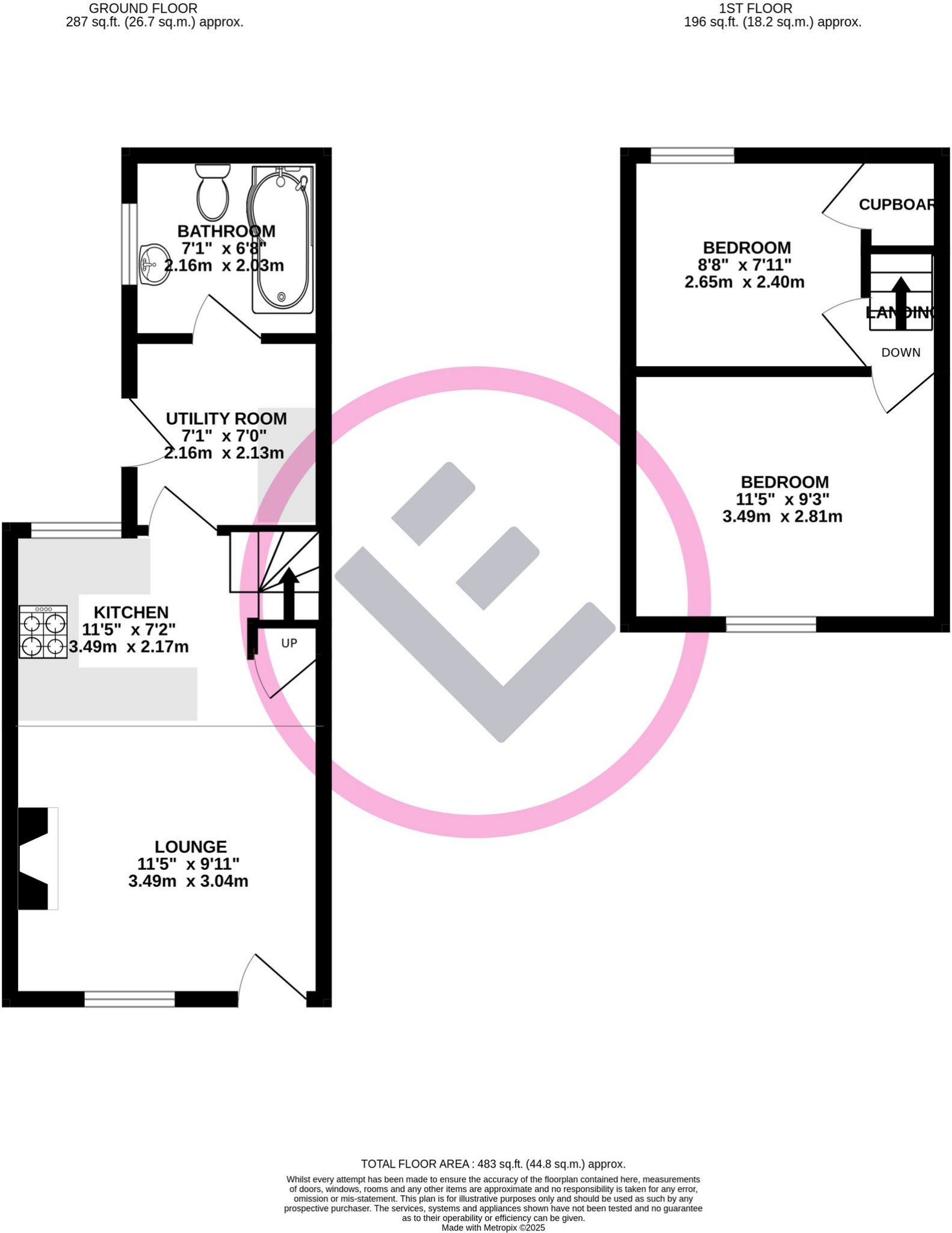 Eastham Street, Lancaster, LA1 floorplan