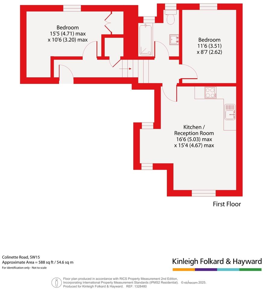 Colinette Road, Putney, London, SW15 floorplan