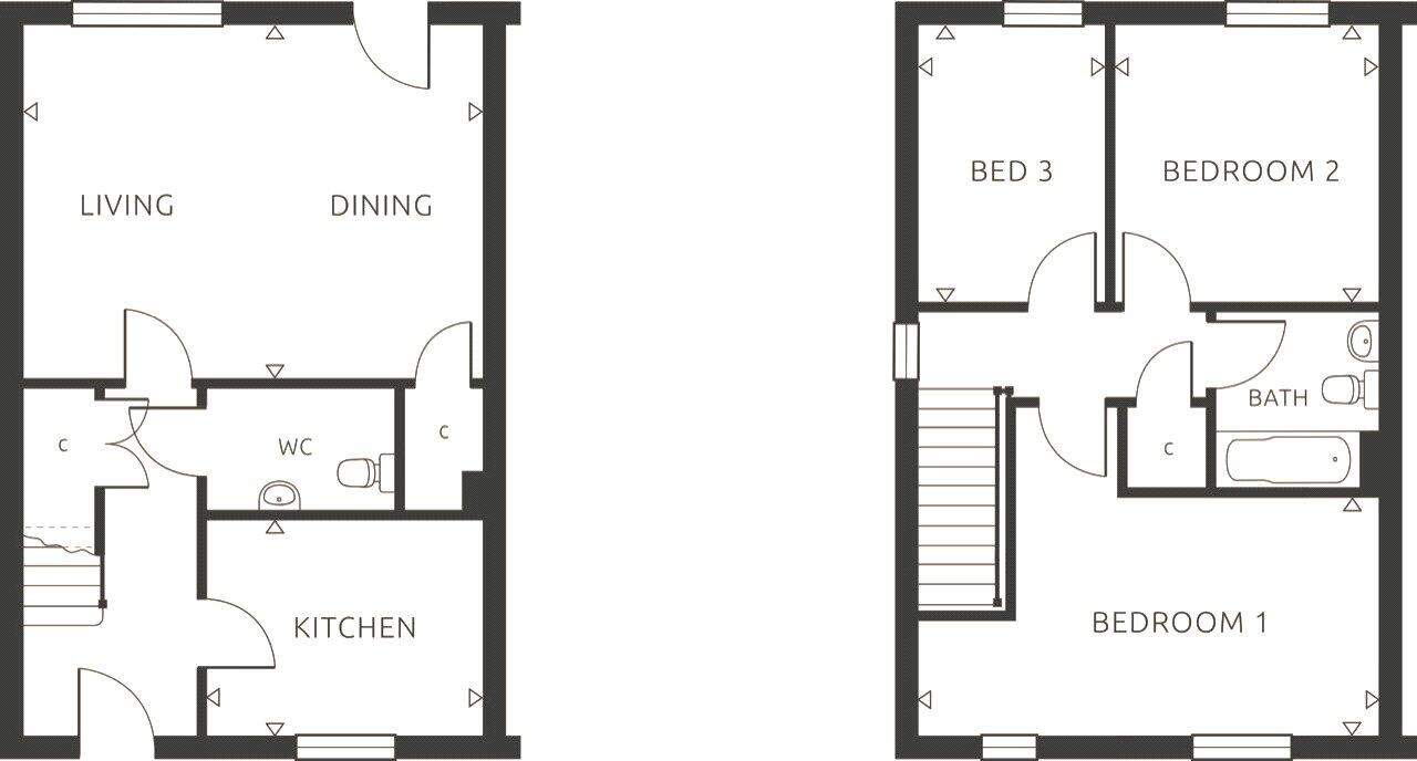 The Fir, Pine Grove, Trimley St. Mary, Felixstowe, Suffolk, IP11 floorplan