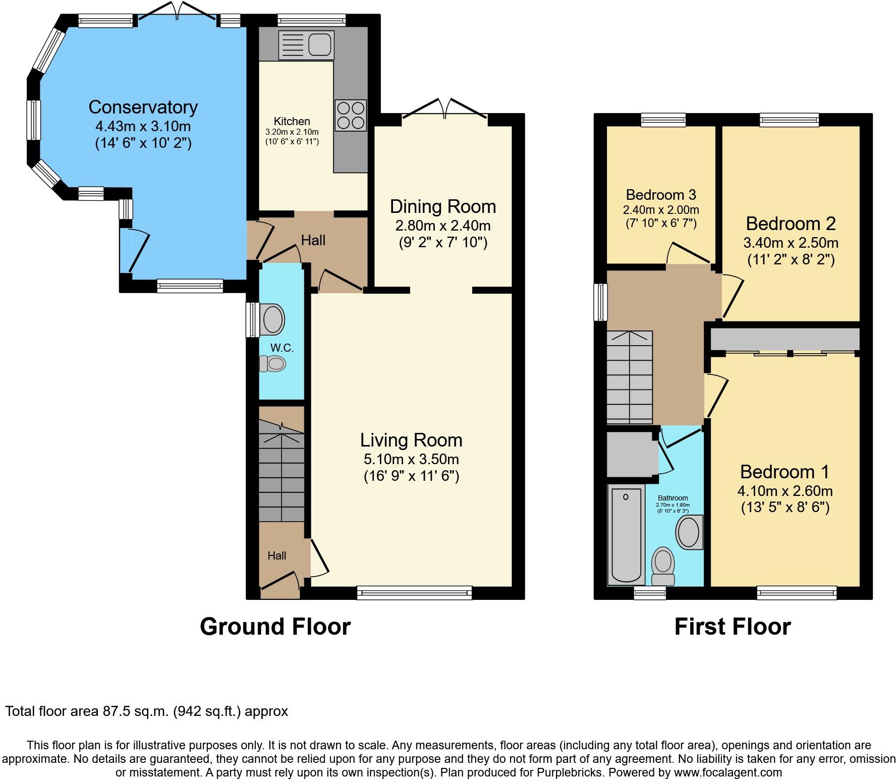 Coates Fields, Barnoldswick, BB18 floorplan