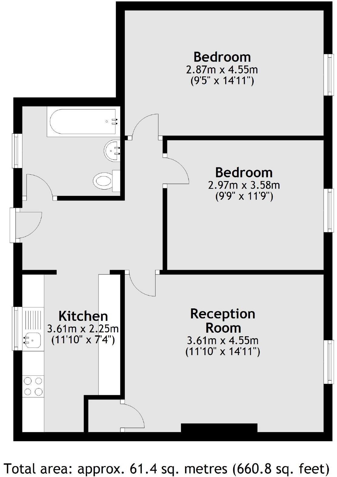 Vermont Road, Wandsworth floorplan