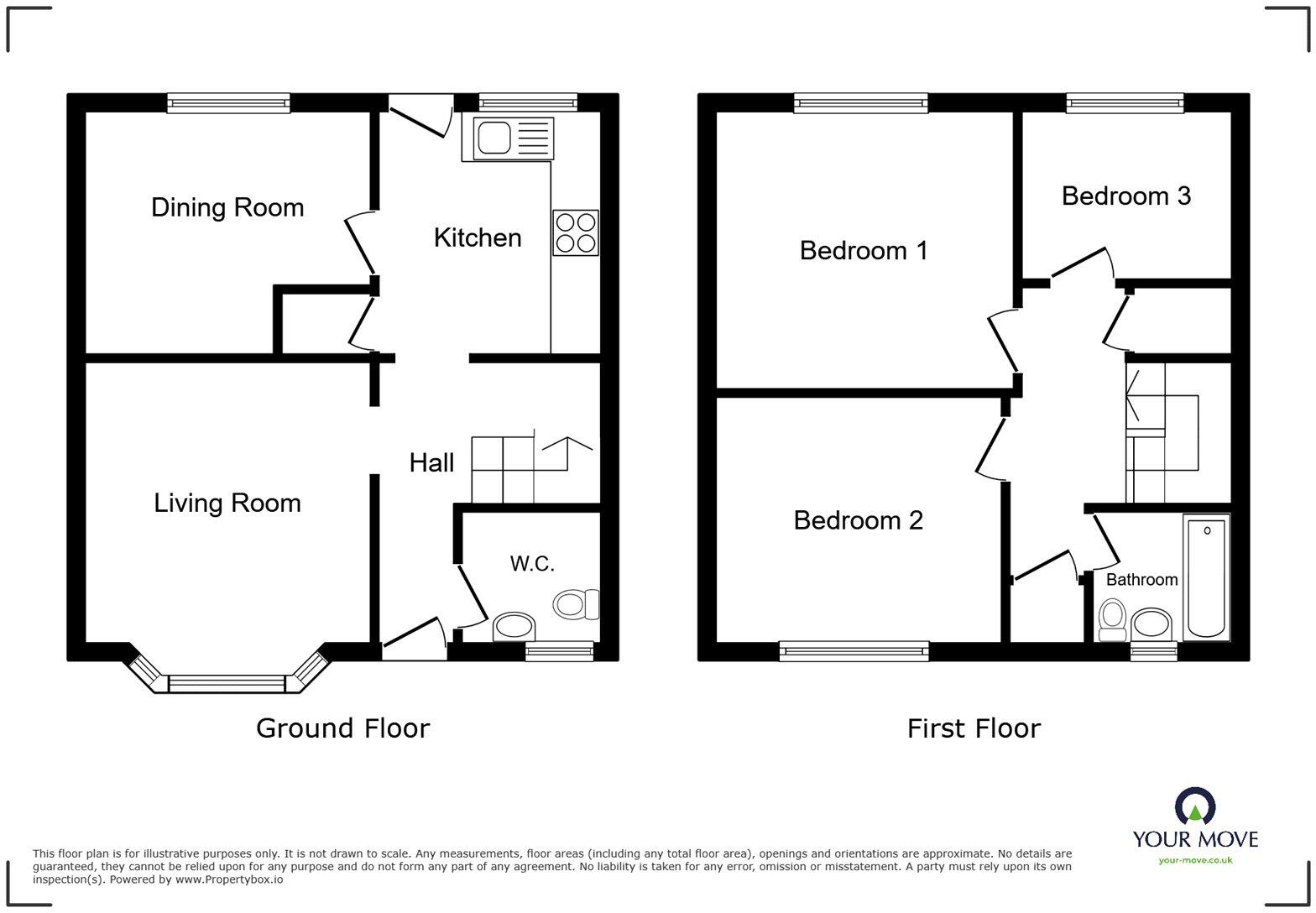 Purcell Avenue, Nuneaton, Warwickshire, CV11 floorplan