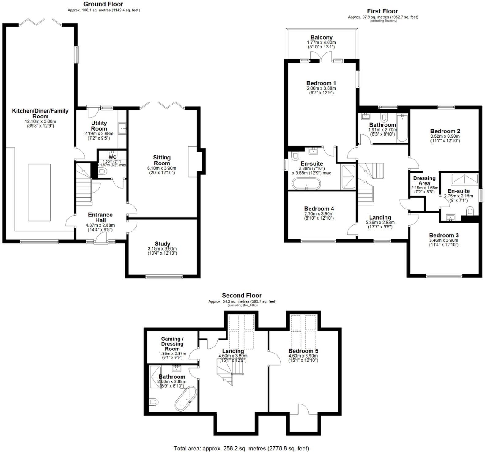 Substantial discounted - Luxury New Home on 1/2 acre plot on  Sutton Lane, Sutton cum Lound. floorplan