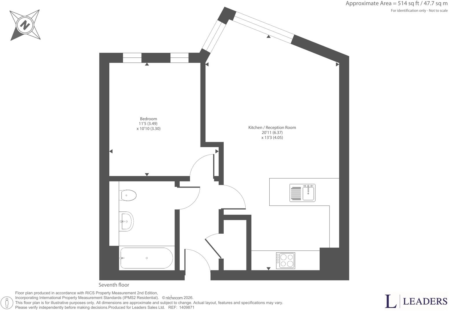 Great Ancoats Street, Manchester floorplan