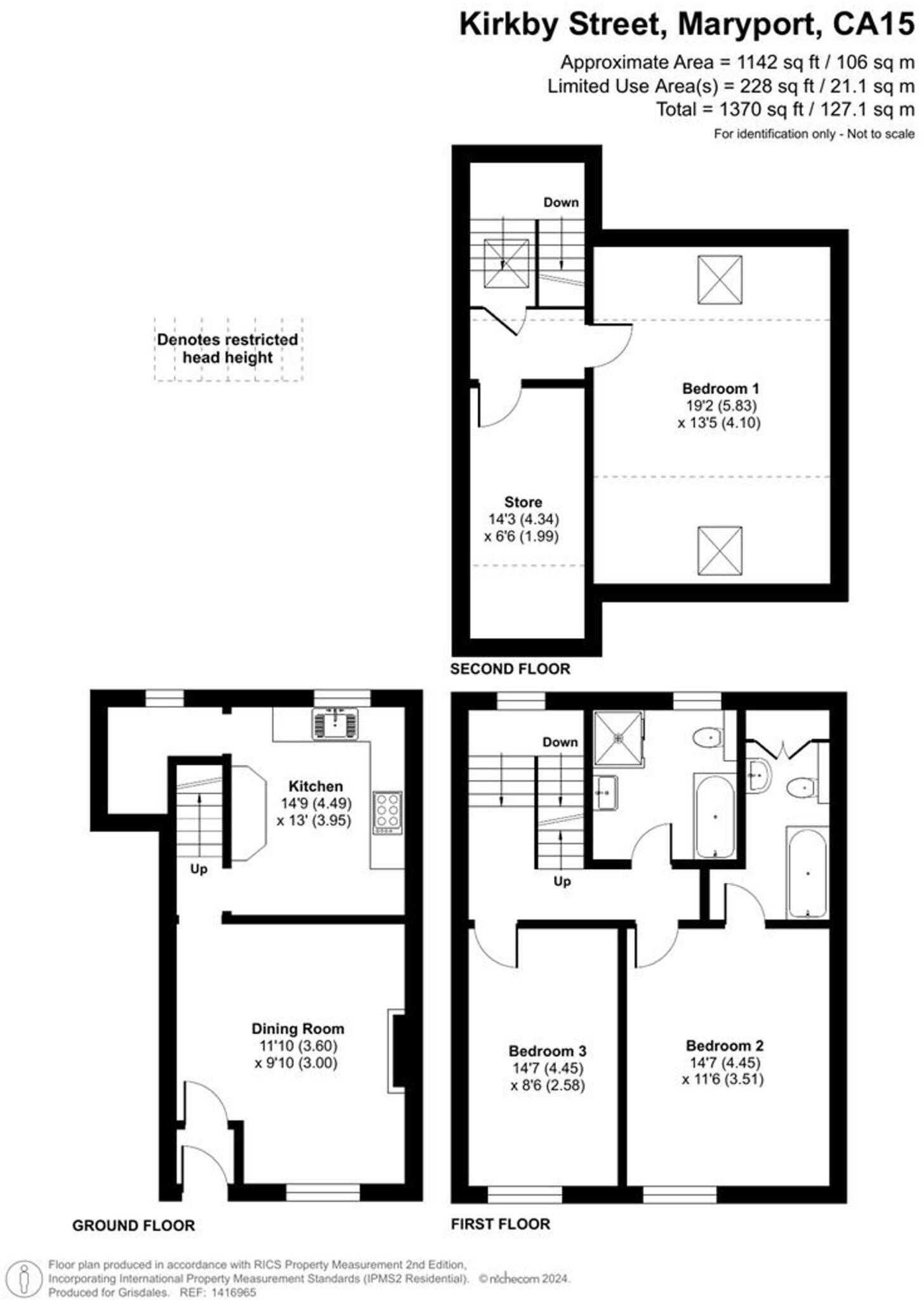 Kirkby Street, Maryport, CA15 floorplan