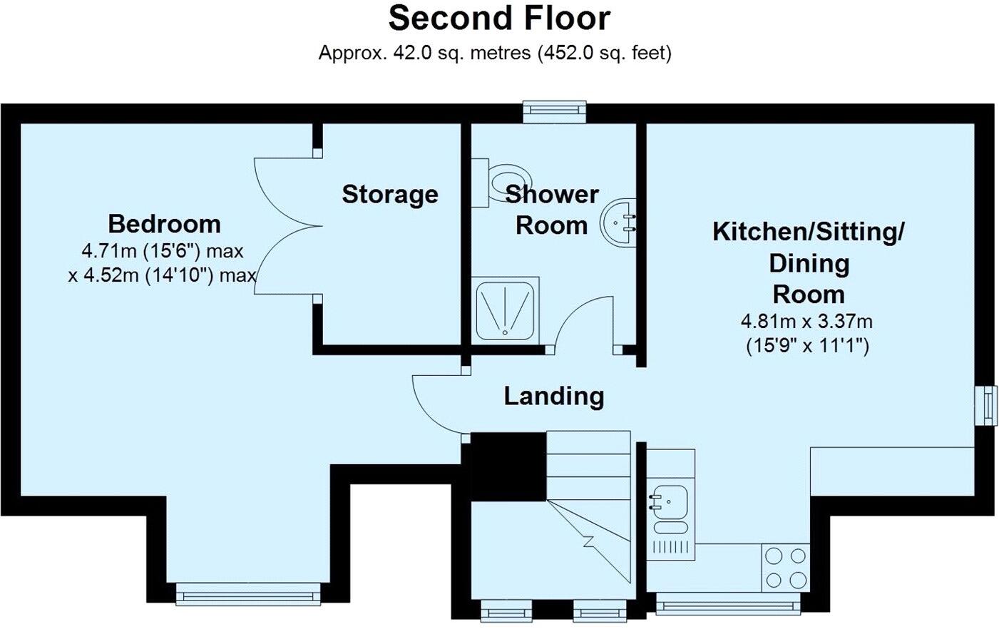 Bridgetown, Totnes floorplan