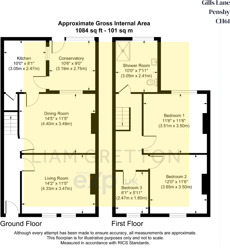 Gills Lane, Pensby, CH61 floorplan