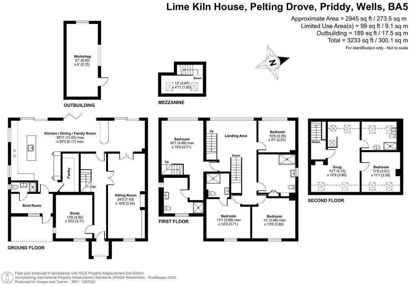 Pelting Drove, Priddy, Nr Wells, BA5 floorplan