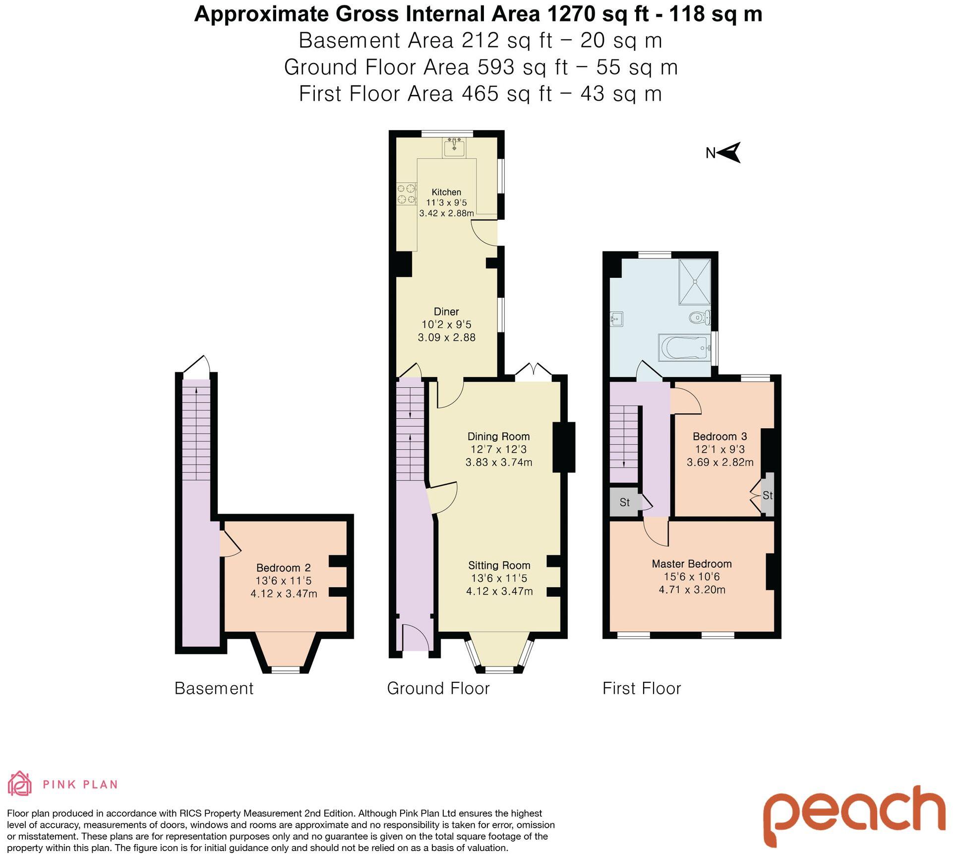 Avenue Road, Swindon, SN1 floorplan