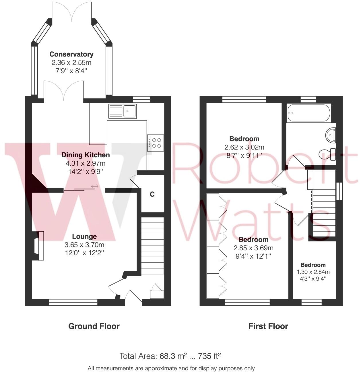 Welbeck Drive, Off Hollingwood Lane, Bradford, BD7 floorplan