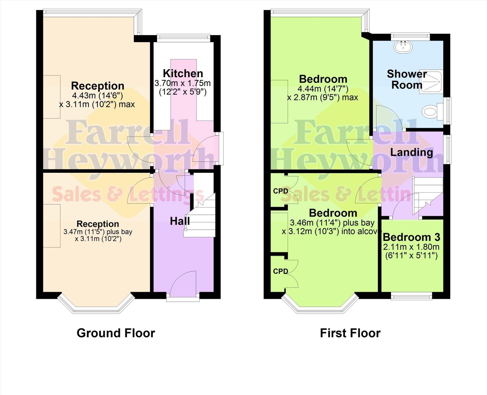 Auburn Grove, Blackpool floorplan