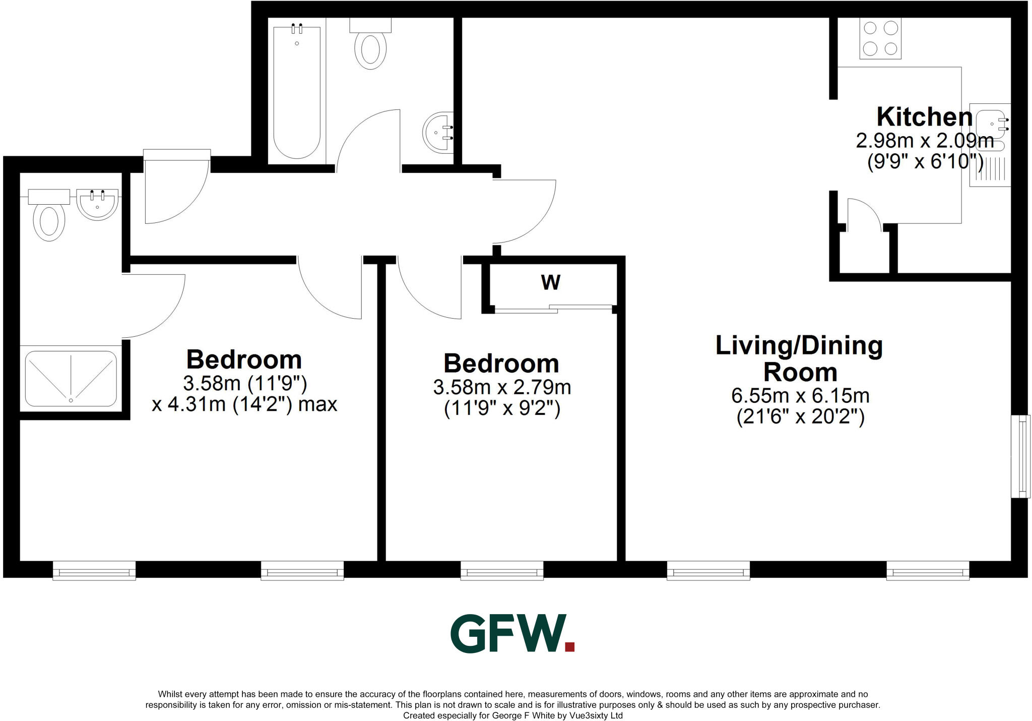 2, Thorngate, Barnard Castle, County Durham, DL12 floorplan