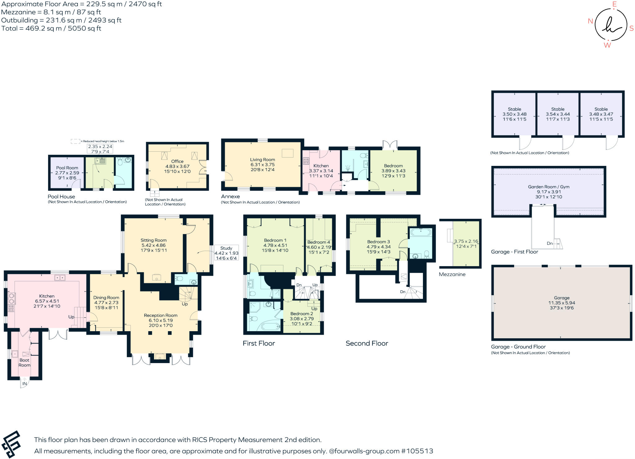 Redbridge Lane Balcombe RH17 floorplan