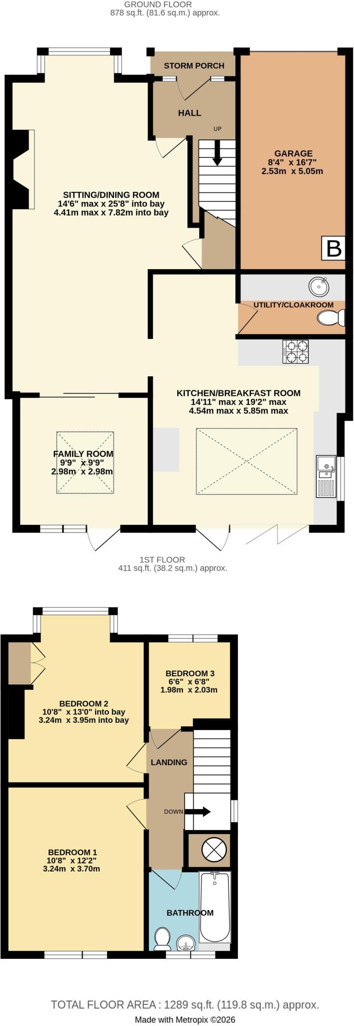 Palmerstone Road, Earley floorplan