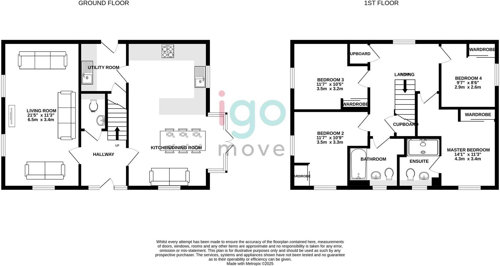 High Grange Way, Wingate floorplan