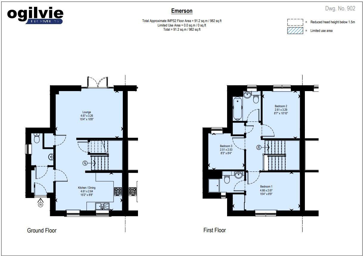 Royal Oaks, Dunipace, FK6 6FH floorplan