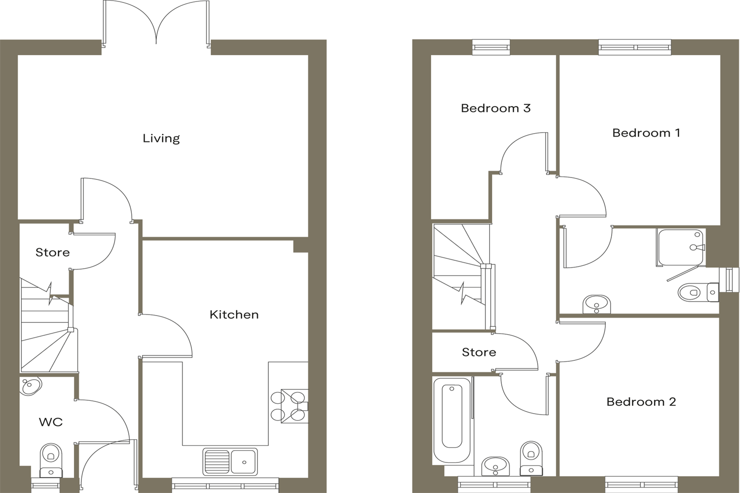 40 Brookfield Drive, Bradford, BD10 floorplan