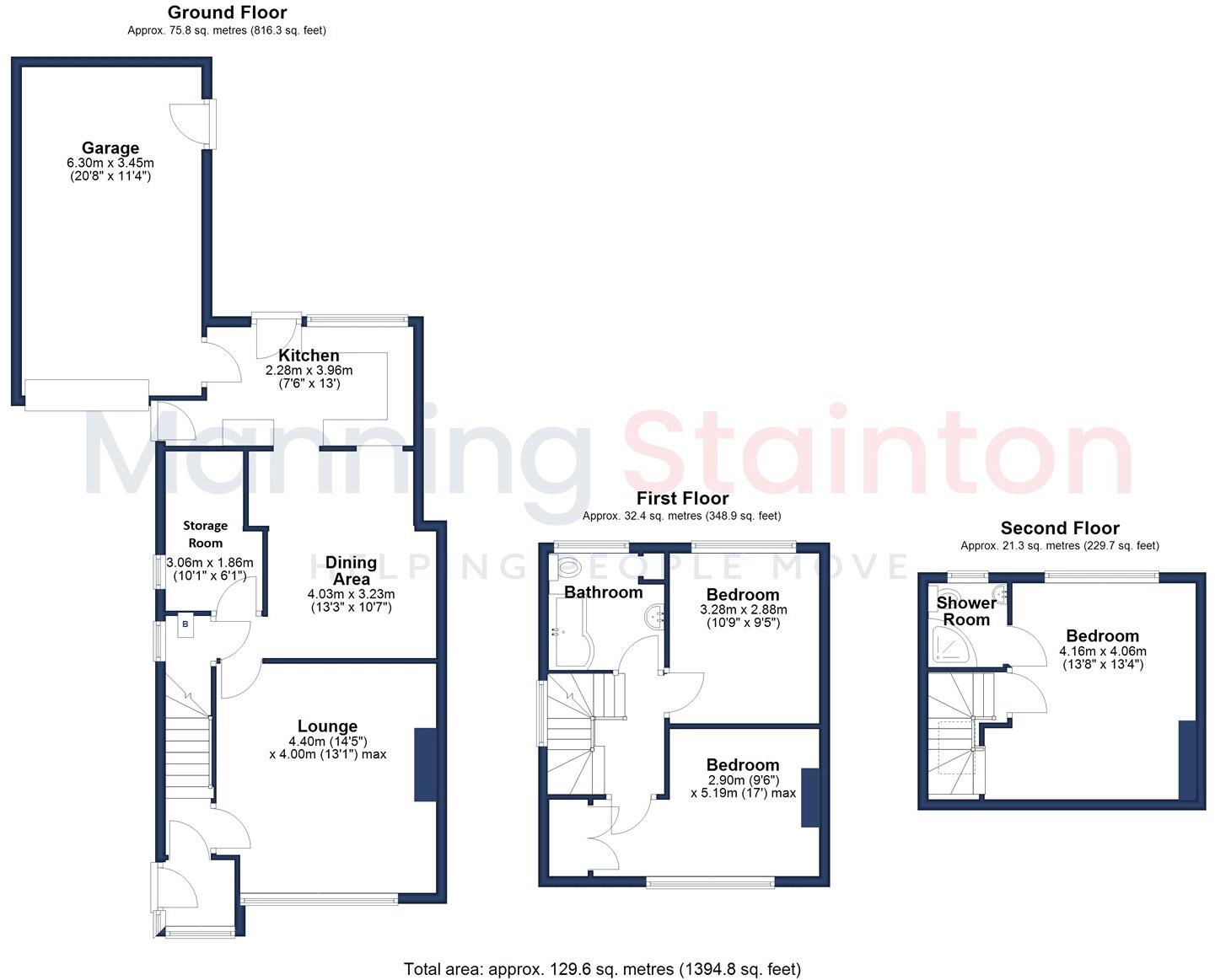 Common Lane, East Ardsley, Wakefield, West Yorkshire floorplan