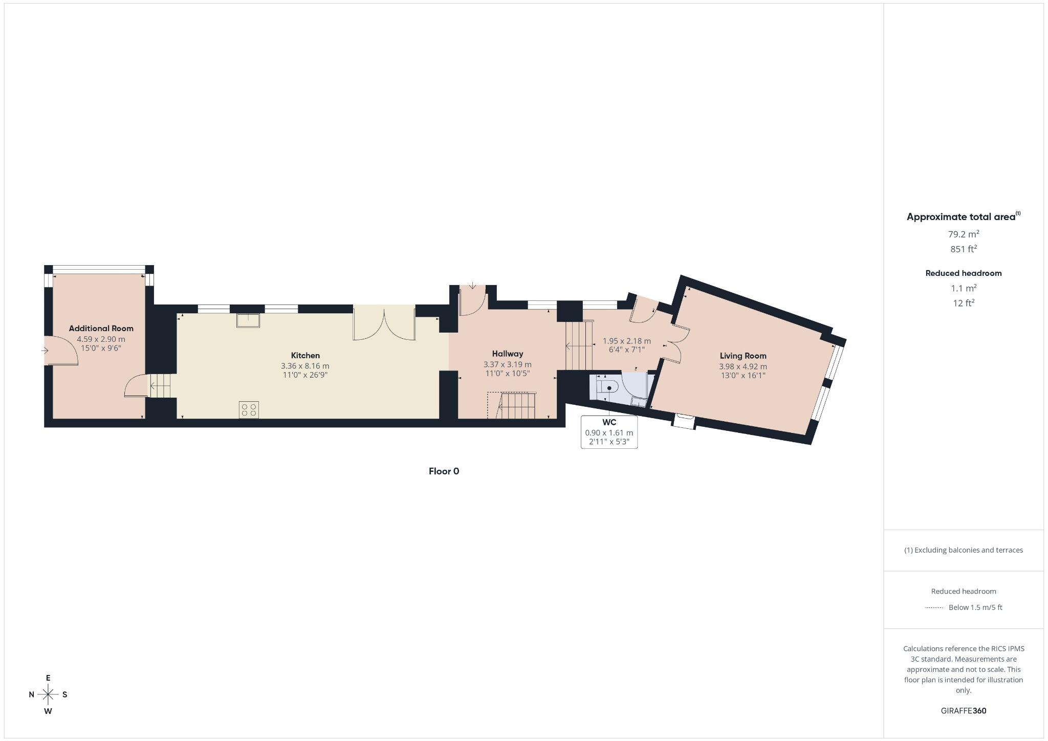 High Street, Northop, Flintshire, CH7 6BQ floorplan