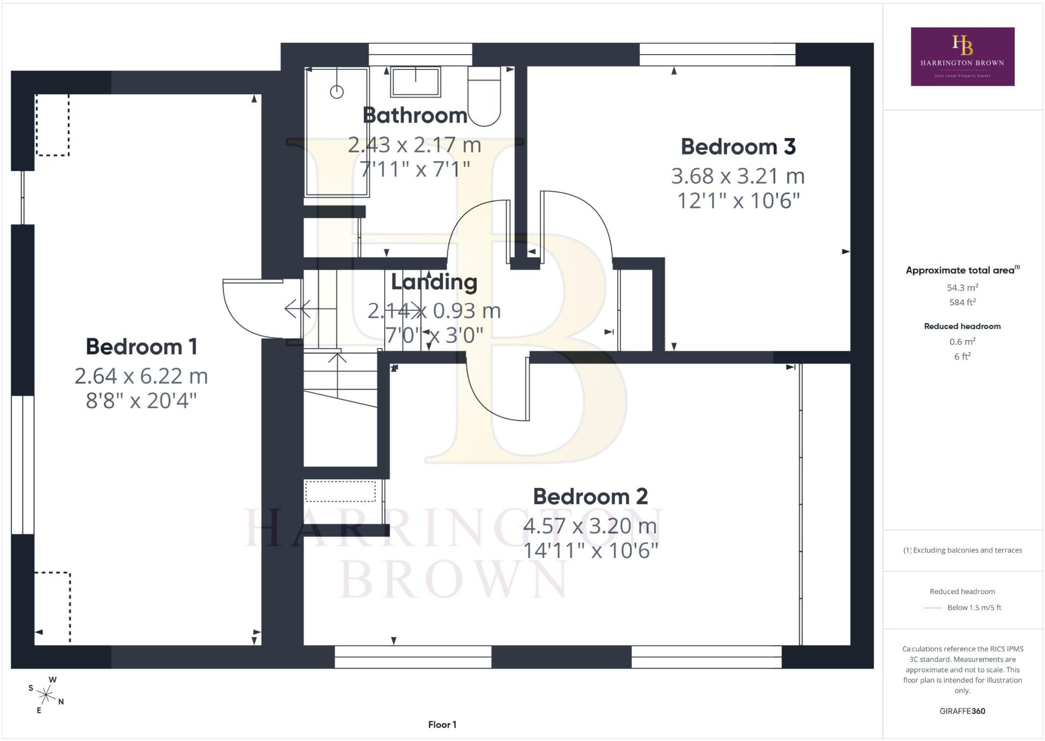 Glenside, Shotley Bridge floorplan