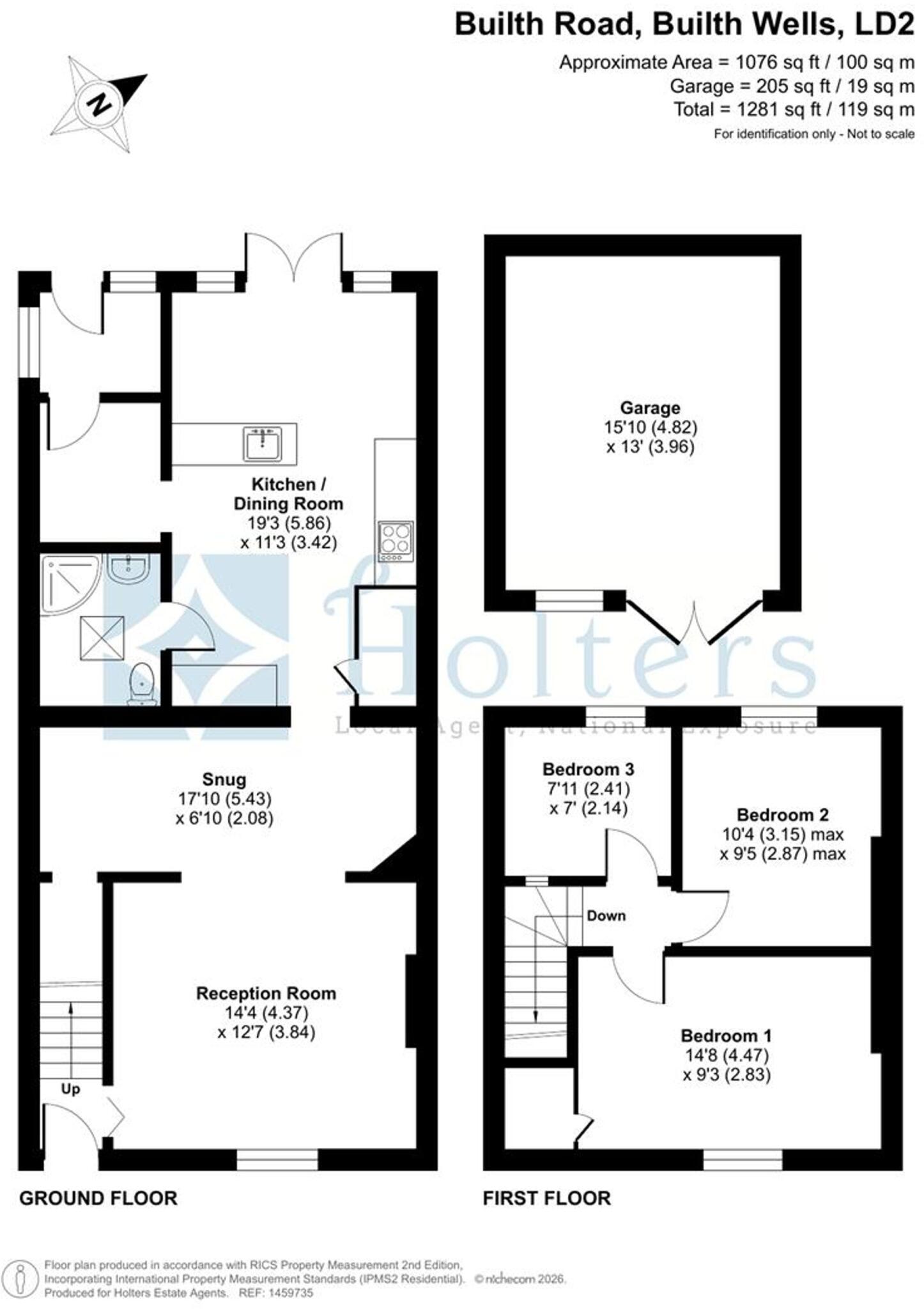 Railway Terrace, Builth Road, LD2 floorplan