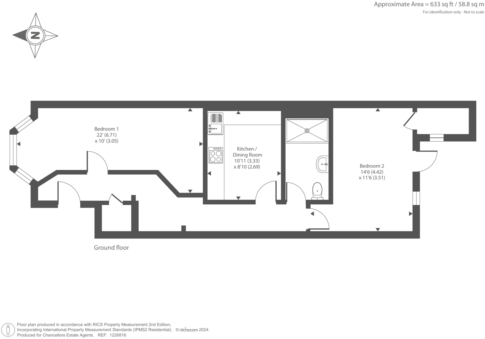 Oxford Road, Reading floorplan