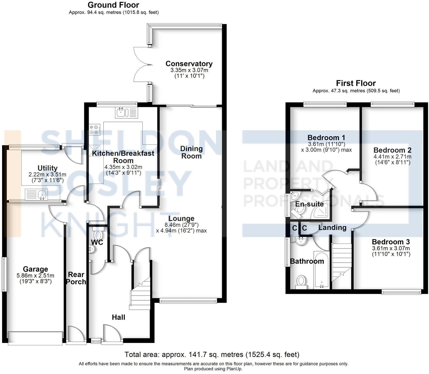 Shrubbery Road, Drakes Broughton, WR10 floorplan