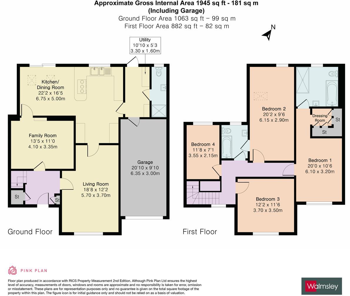 Stuart Close, Emmer Green, Reading floorplan