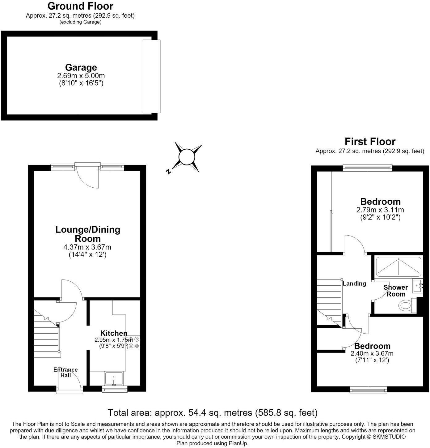 Mossman Drive, Caddington, LU1 floorplan