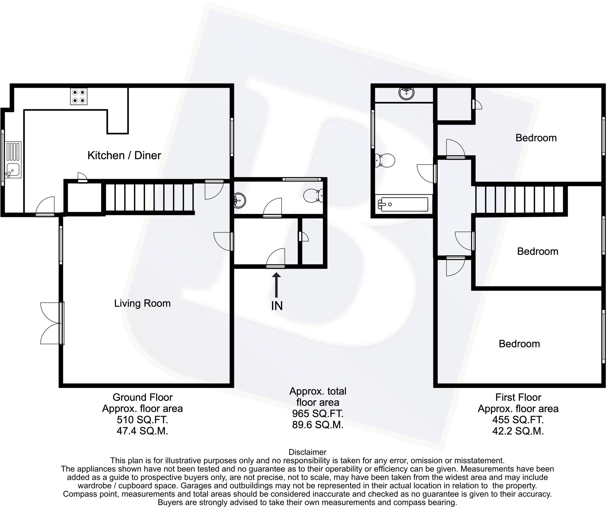 Hartford End, Basildon, Essex, SS13 floorplan
