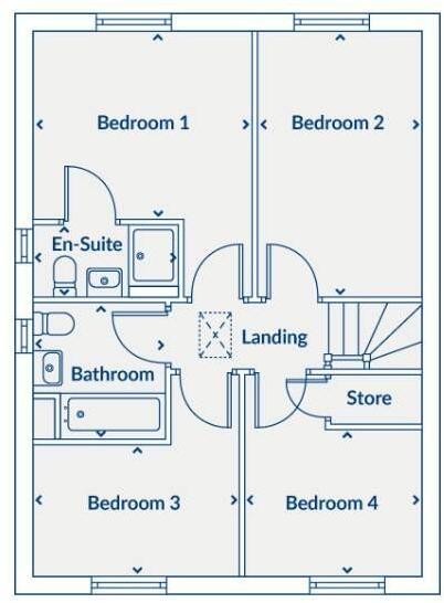 Water's Edge, Blackburn, Lancashire, BB2 floorplan