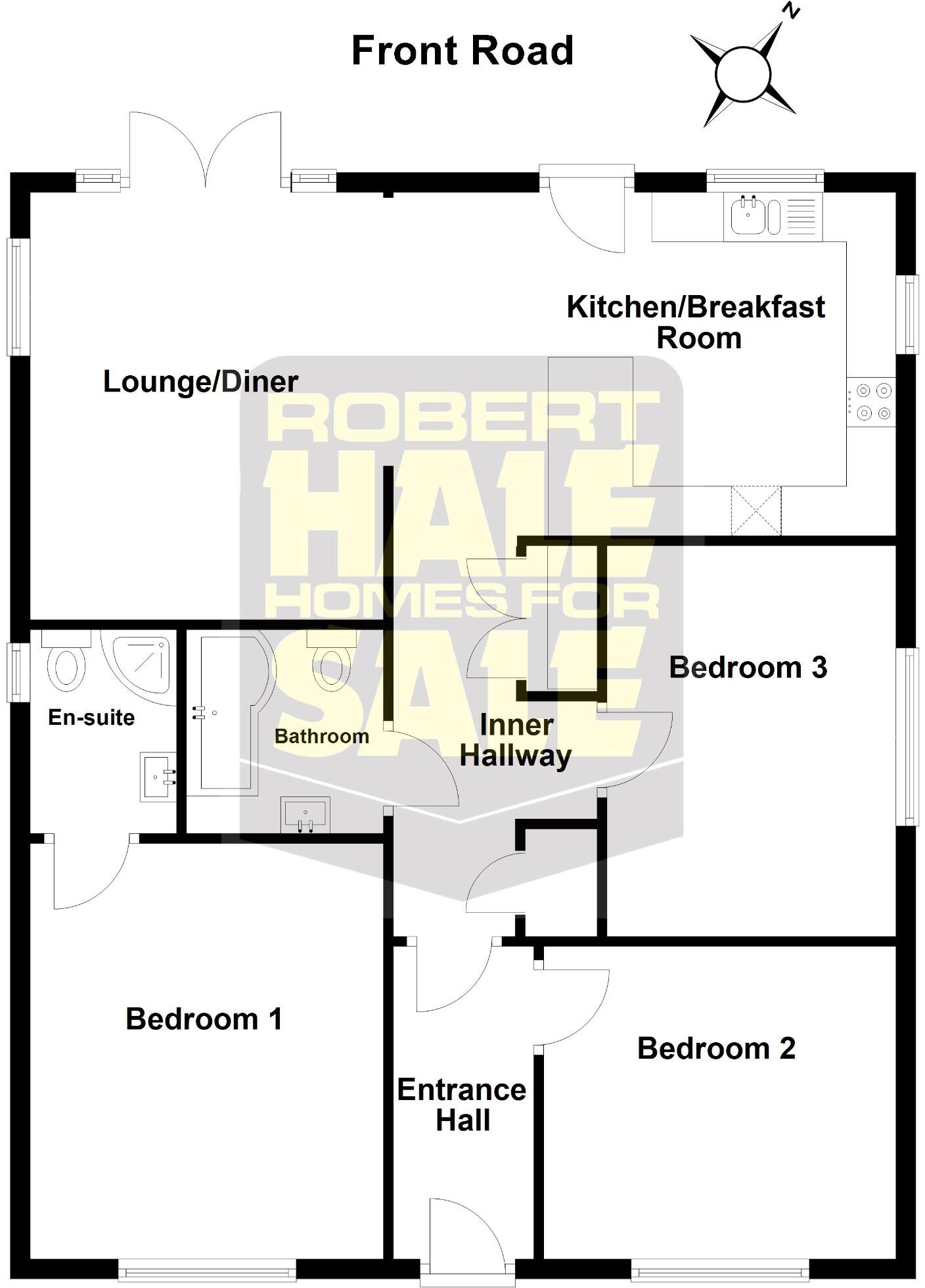 Front Road, Murrow PE13 floorplan